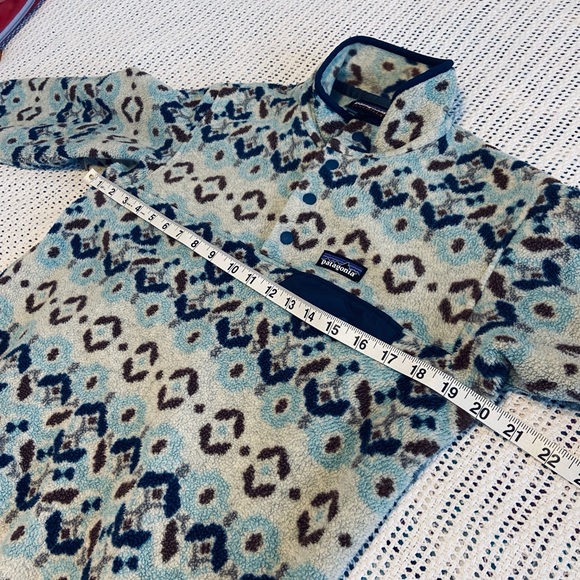 Patagonia Synchilla Snap-T Fleece "Tundra Cluster" pattern Outdoor Size X Small - Picture 11 of 12